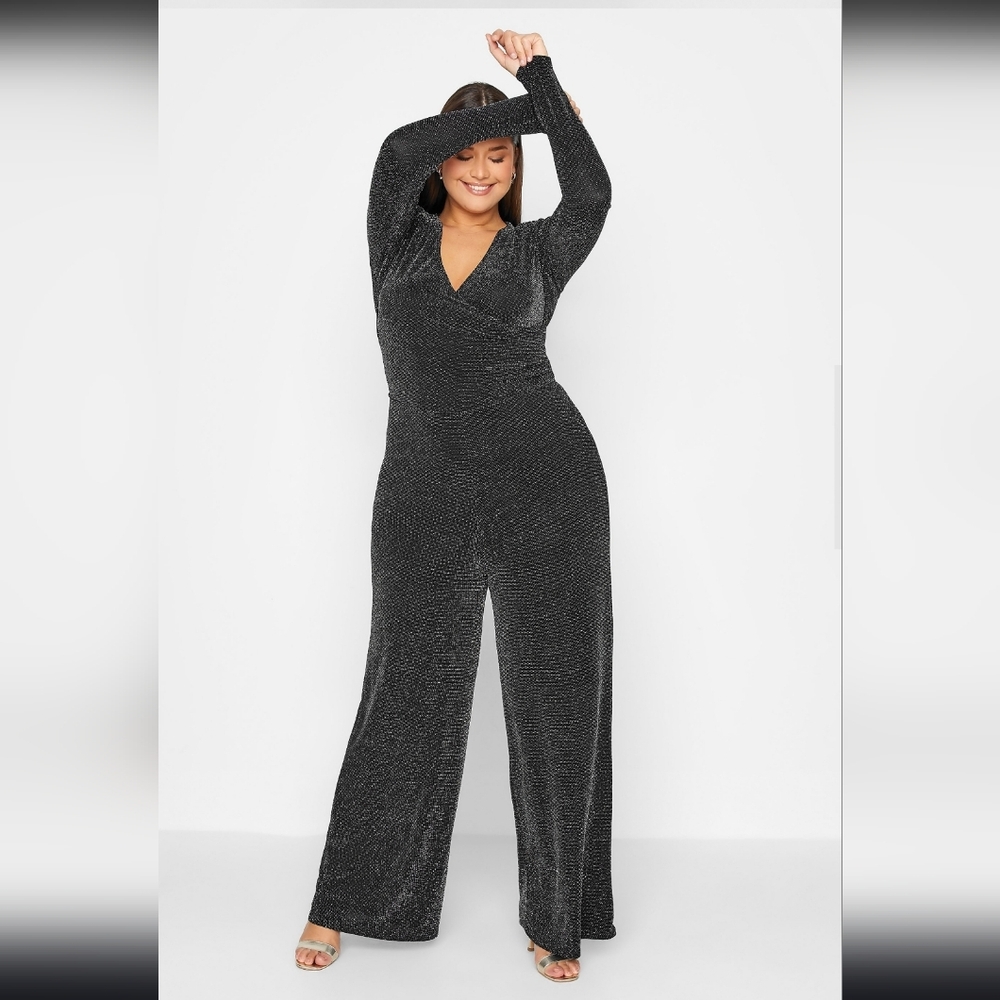 Apt. 9 | Glitter Wide Leg Jumpsuit - Picture 7 of 11